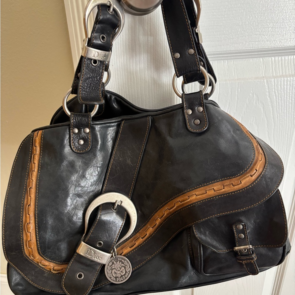 CHRISTIAN DIOR GAUCHO SADDLE BAG